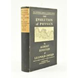 EINSTEIN, ALBERT. 1938 THE EVOLUTION OF PHYSICS FIRST EDITION