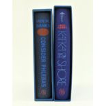 FOLIO SOCIETY. HARUKI MURAKAMI & IAIN M. BANKS - NEW NOVELS