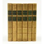 BRONTE, CHARLOTTE. 1849 JANE EYRE, SHIRLEY & VILLETTE IN 6vol