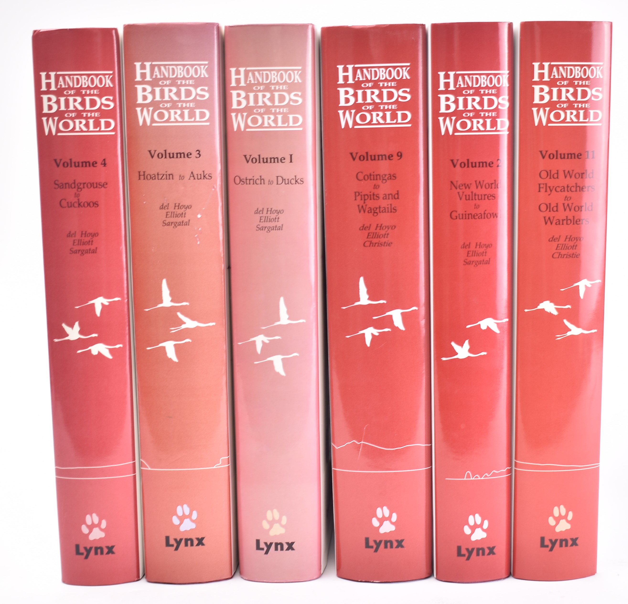 1992 - HANDBOOK OF THE BIRDS OF THE WORLD - VOLS 1, 2, 3, 4, 9 & 11 - Image 2 of 7