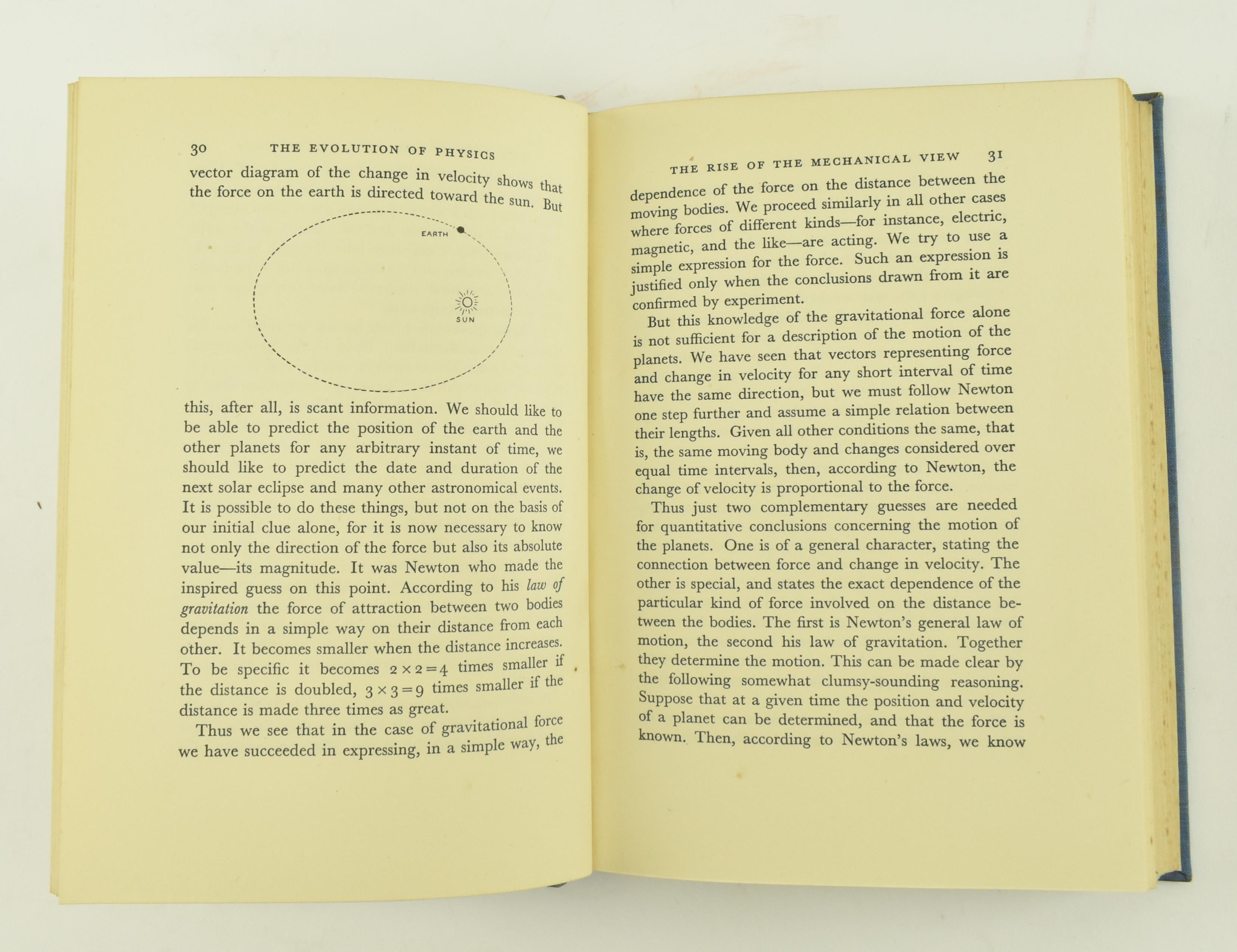 EINSTEIN, ALBERT. 1938 THE EVOLUTION OF PHYSICS FIRST EDITION - Image 5 of 9