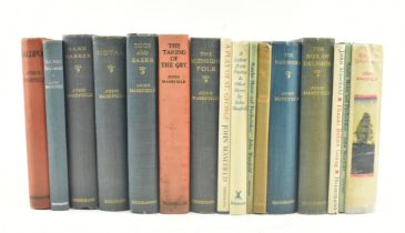 MASEFIELD, JOHN. COLLECTION OF 16 FIRST EDITIONS