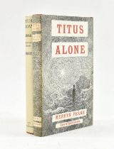 PEAKE, MERVYN. TITUS ALONE & TITUS GROAN - FIRST EDS IN DWS