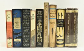 FOLIO SOCIETY. COLLECTION OF TEN BOOKS ON ANCIENT CIVILISATION