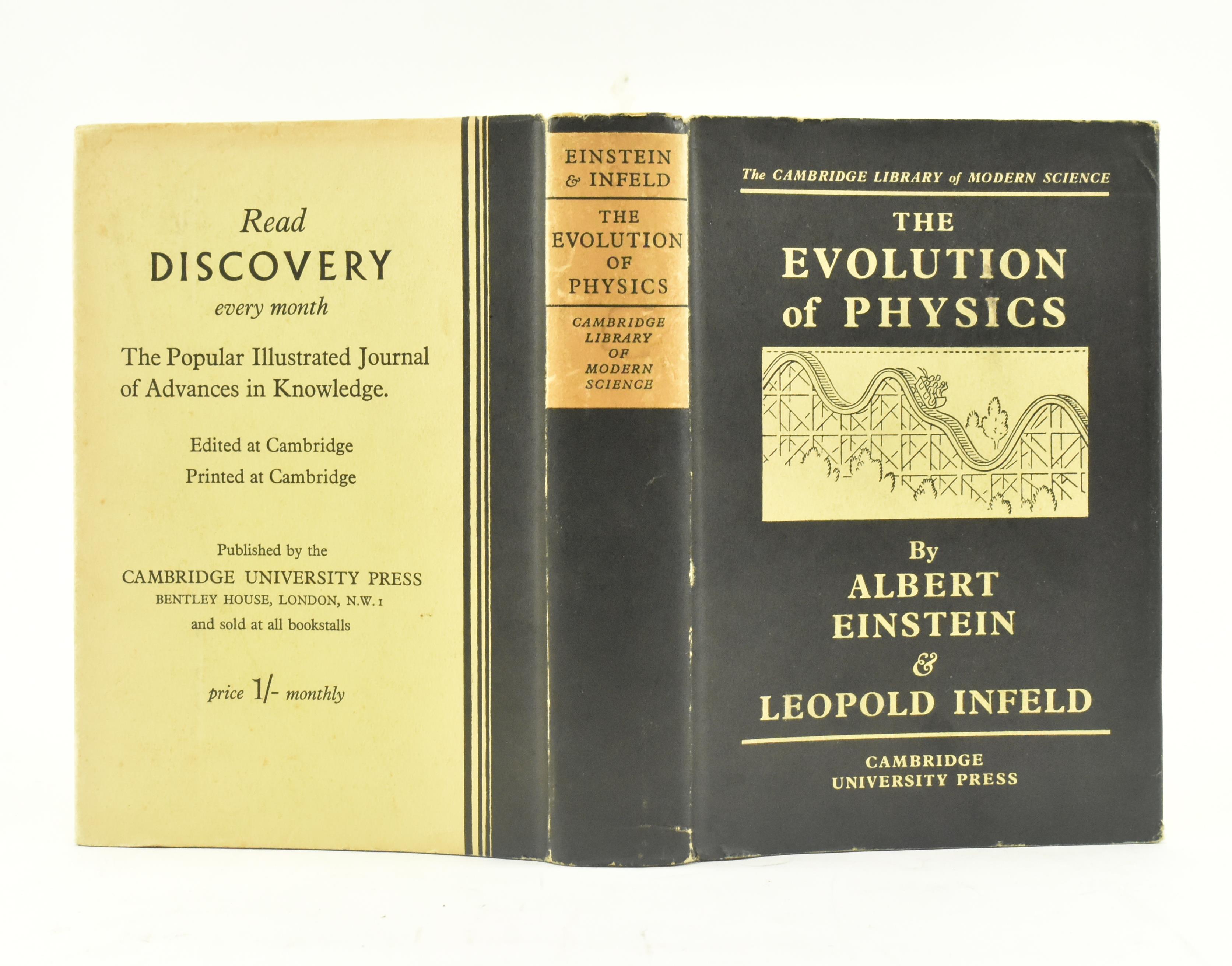 EINSTEIN, ALBERT. 1938 THE EVOLUTION OF PHYSICS FIRST EDITION - Image 2 of 9