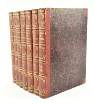 1833 SIX VOLUME THE GALLERY OF PORTRAITS PUBL. CHARLES KNIGHT