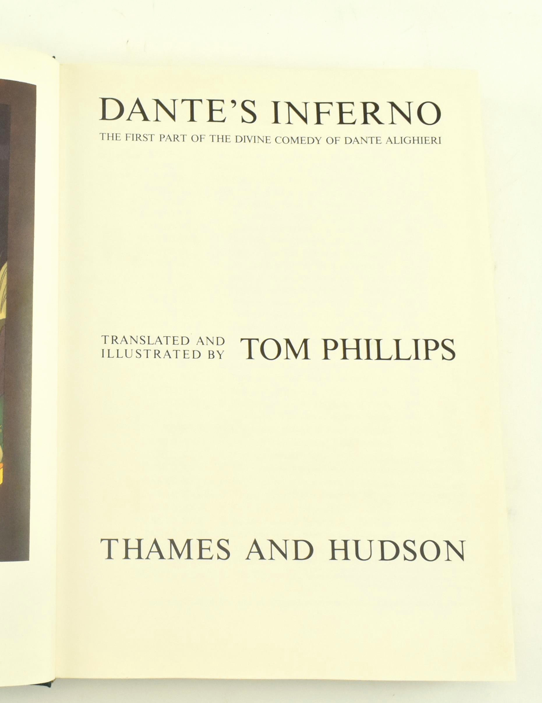 TOM PHILLIPS. TWO ILLUSTRATED WORKS, INCL. ONE SIGNED - Image 10 of 11