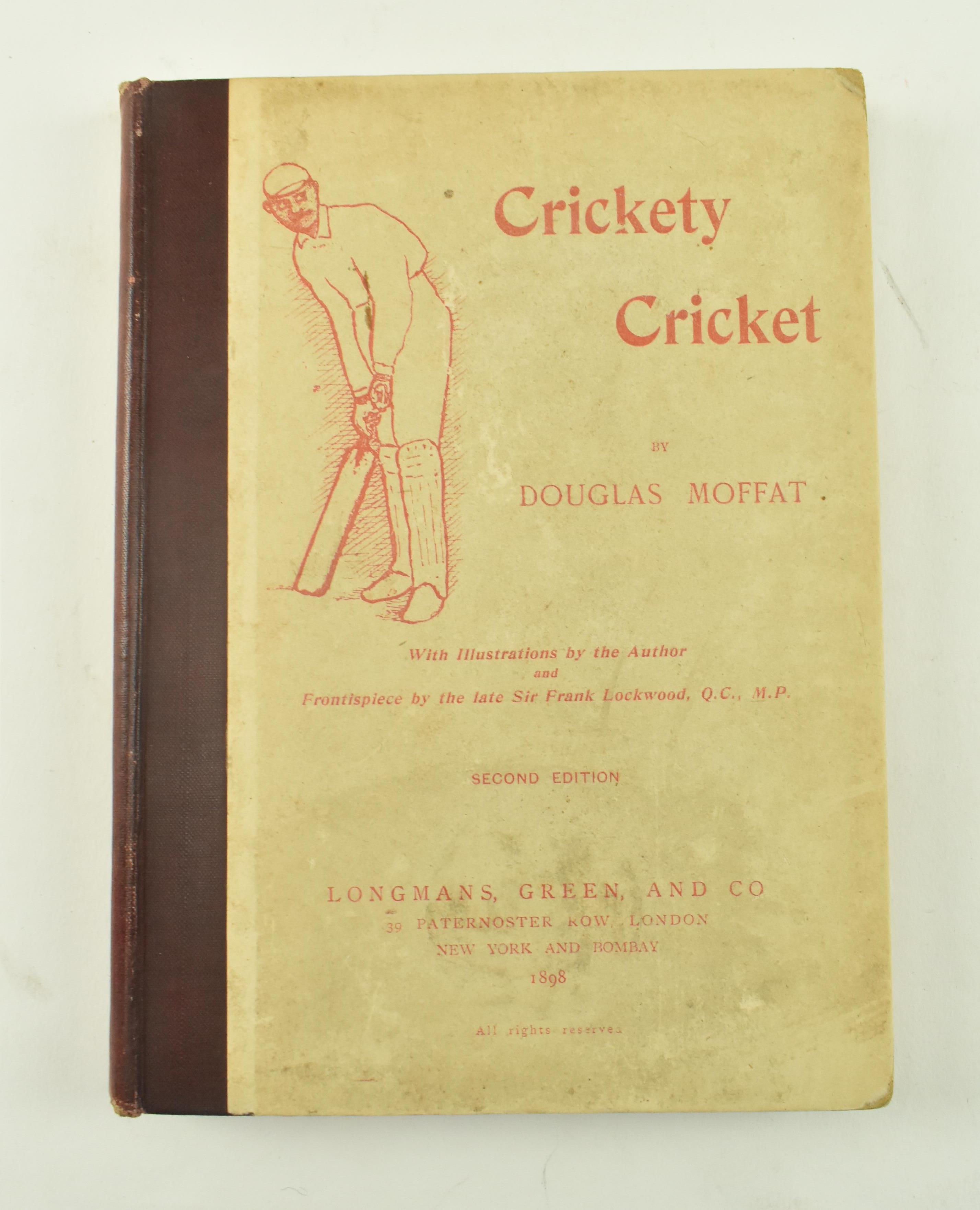 CRICKET. COLLECTION OF TEN VICTORIAN & LATER WORKS - Image 4 of 6