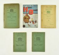 SECOND WORLD WAR. COLLECTION OF FIVE MILITARY PAMPHLETS