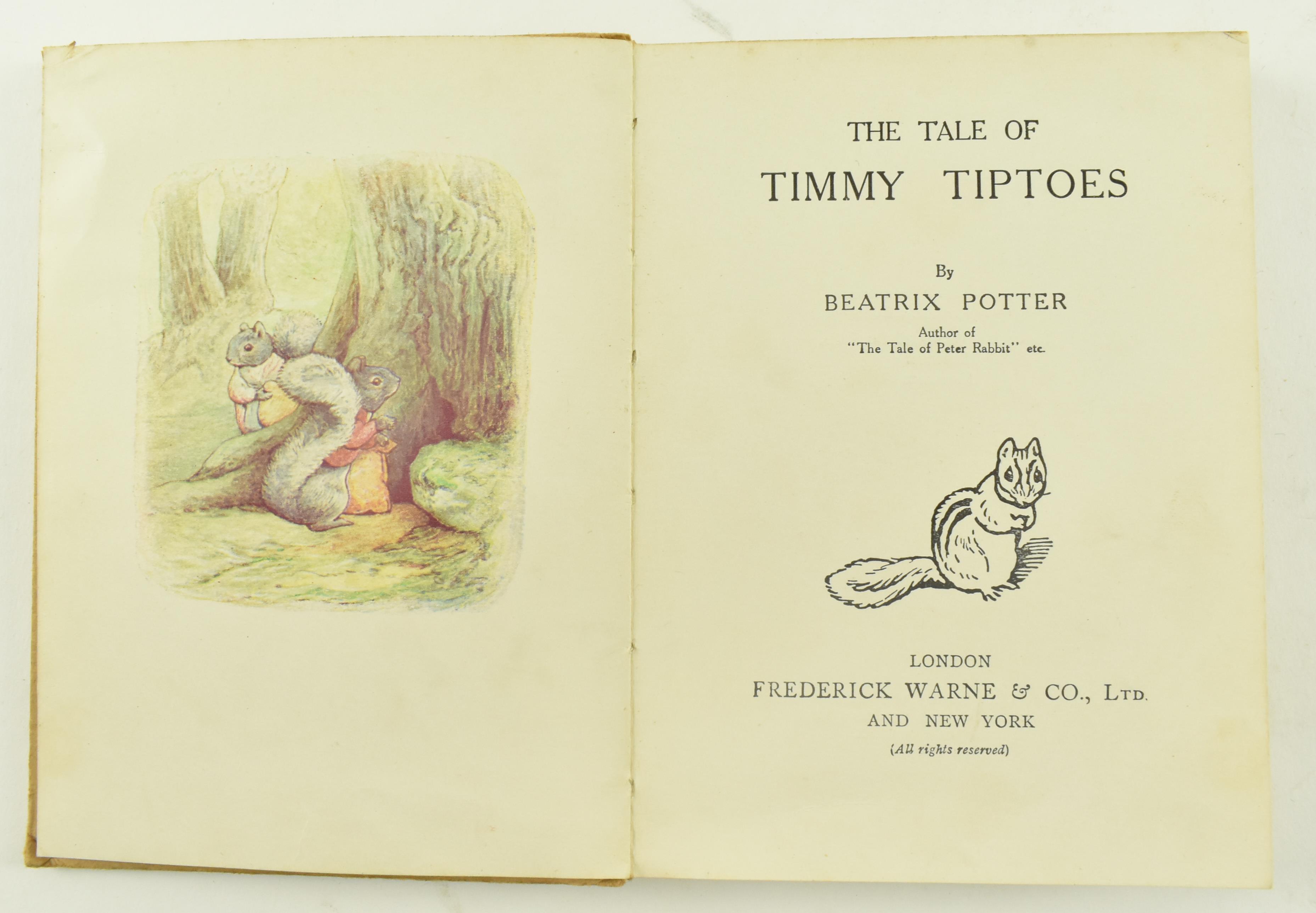 POTTER, BEATRIX. SIX EARLY EDITIONS OF CHILDREN'S STORIES - Image 4 of 9