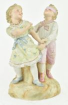 GEBRUDER HEUBACH - BISQUE CERAMIC FIGURE OF CHILDREN