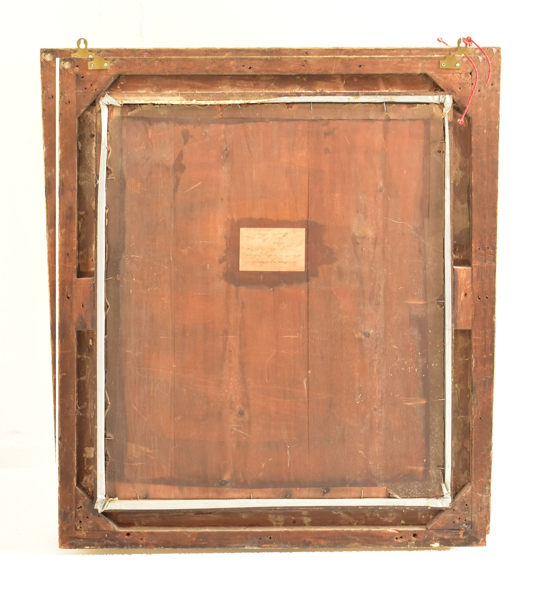 FRENCH 18TH CENTURY GILT GESSO & WOOD PASTEL FRAME - Image 9 of 10