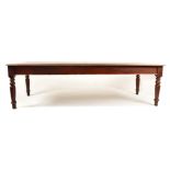 GEORGE III 19TH CENTURY LARGE BOARDROOM LIBRARY TABLE