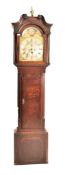 19TH CENTURY NORTH COUNTRY WILLIAM KIRK LONGCASE CLOCK