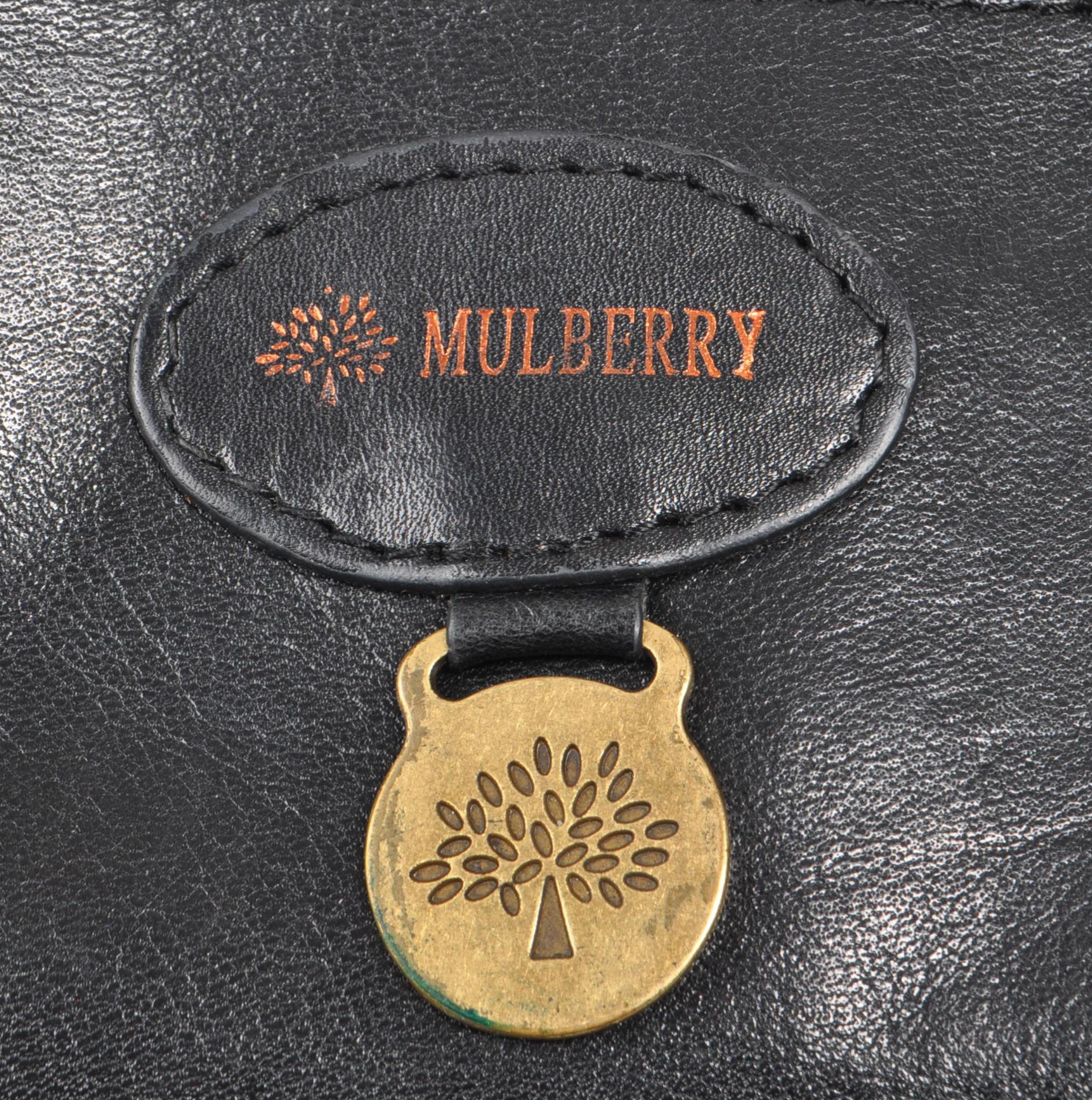 MULBERRY - CONTEMPORARY BAYSWATER LEATHER HANDBAG - Image 6 of 7