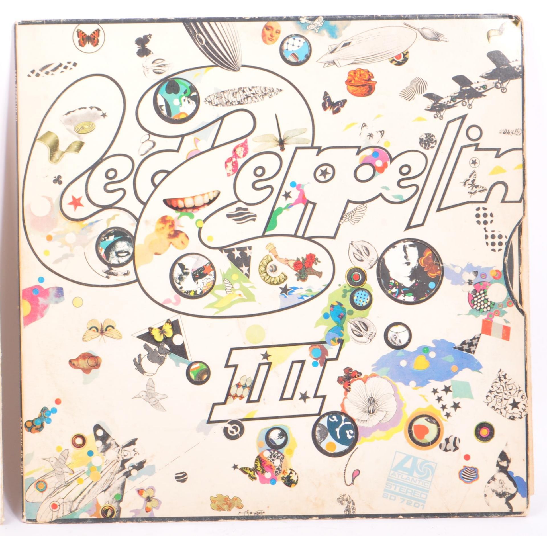 FOUR LED ZEPPELIN / CREAM LONG PLAY 33 RPM VINYL RECORD ALBUMS - Image 2 of 7