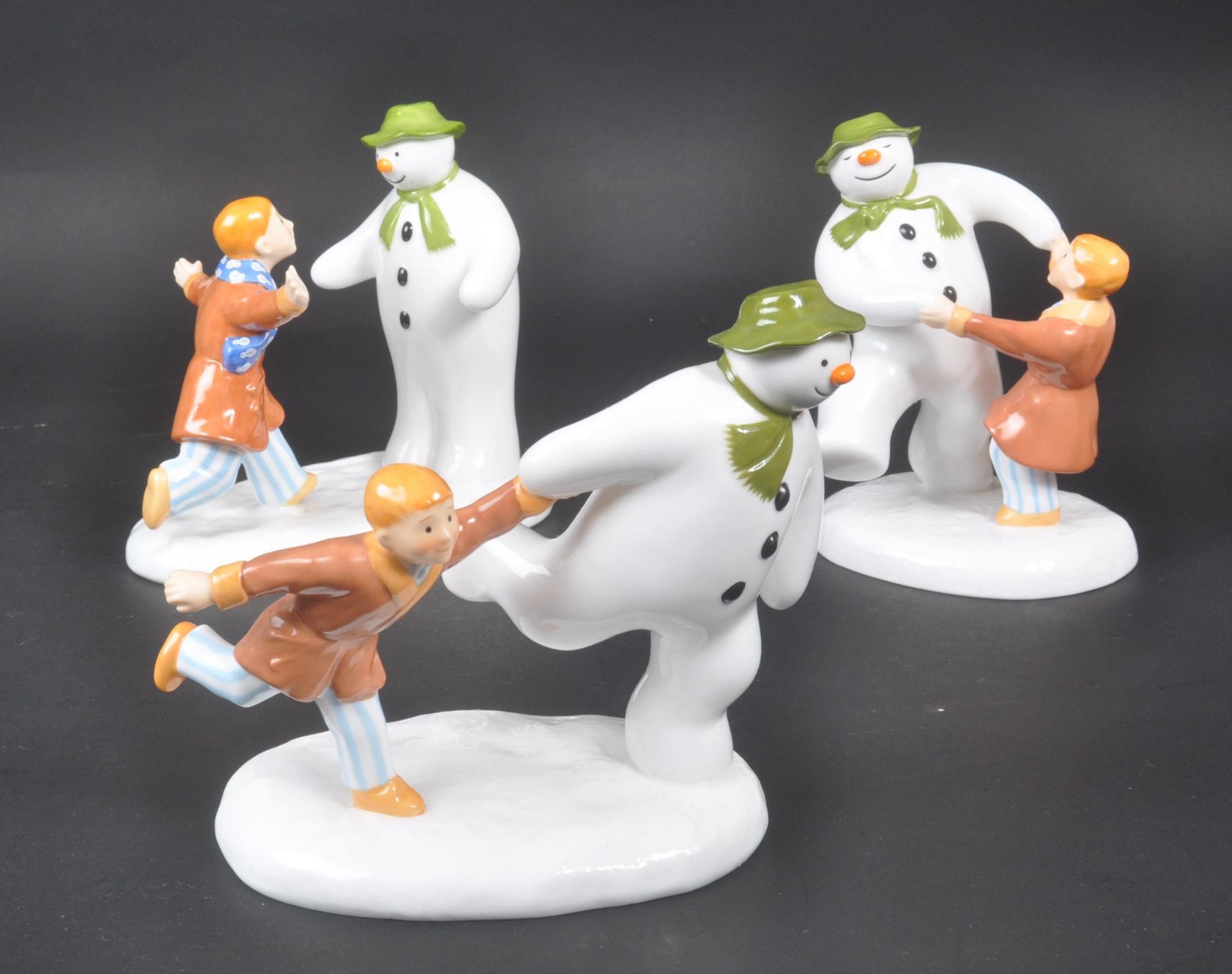 COALPORT CHARACTERS - THE SNOWMAN - SNOWGLOBE FIGURES - Image 3 of 6