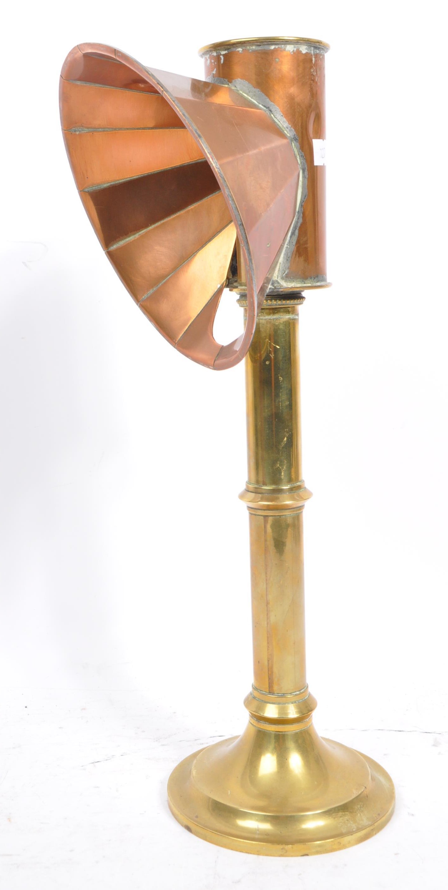 VICTORIAN 19TH CENTURY COPPER & BRASS STUDENT LAMPS - Image 4 of 6