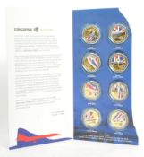 CONCORDE 50TH ANNIVERSARY GOLD EDITION SET OF COINS