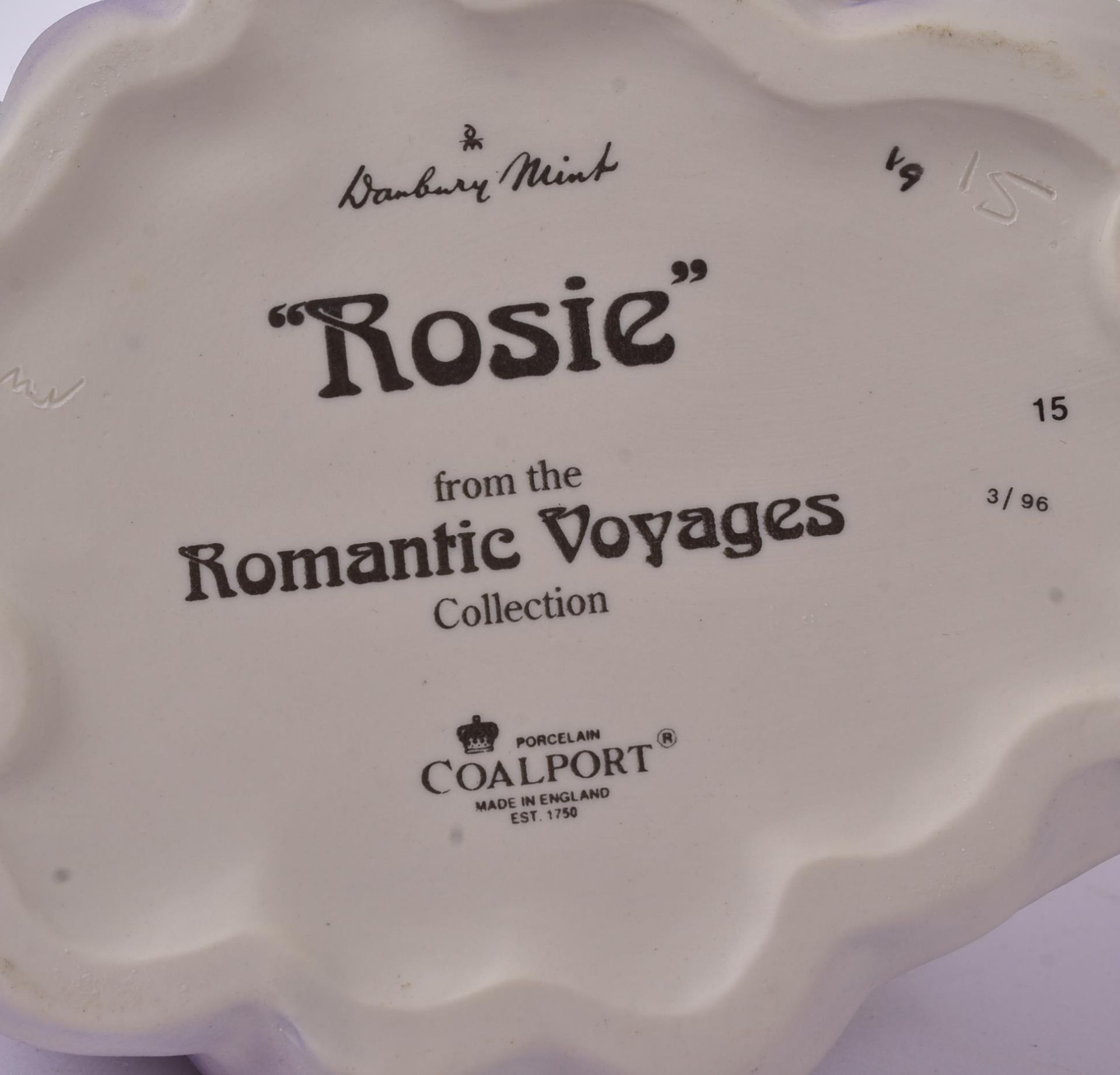 COALPORT DANBURY MINT - FOUR ROMANTIC VOYAGES FIGURES - Bild 6 aus 8