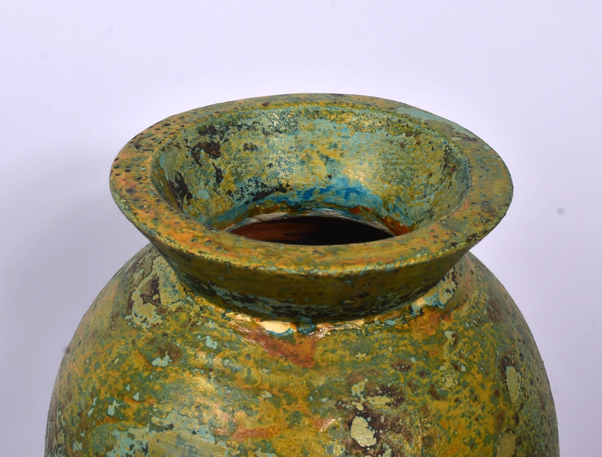 19TH CENTURY CERAMIC POTTERY VASE - Image 2 of 4