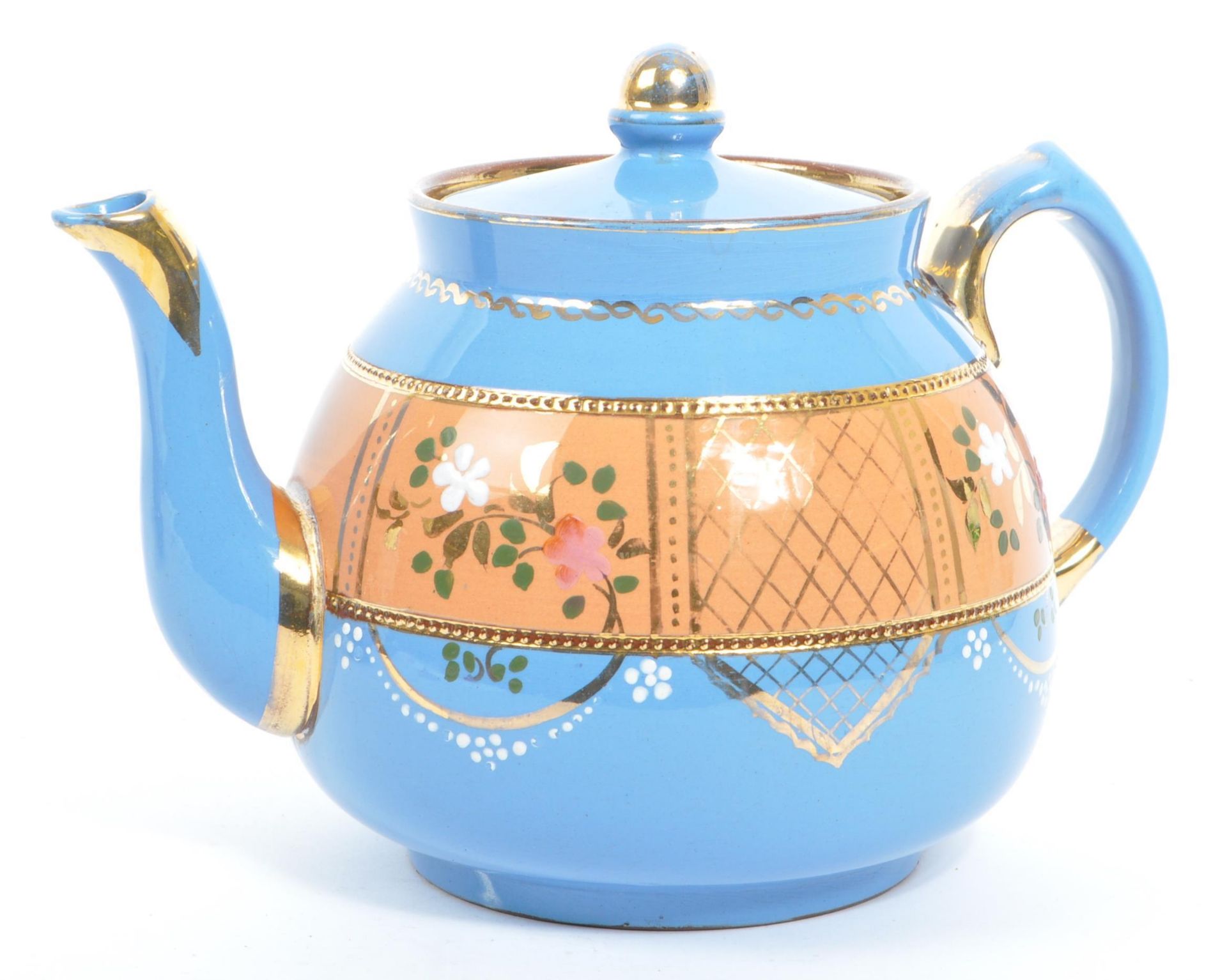 WADES - TWO HAND PAINTED DECORATED CERAMIC TEAPOTS - Image 2 of 8