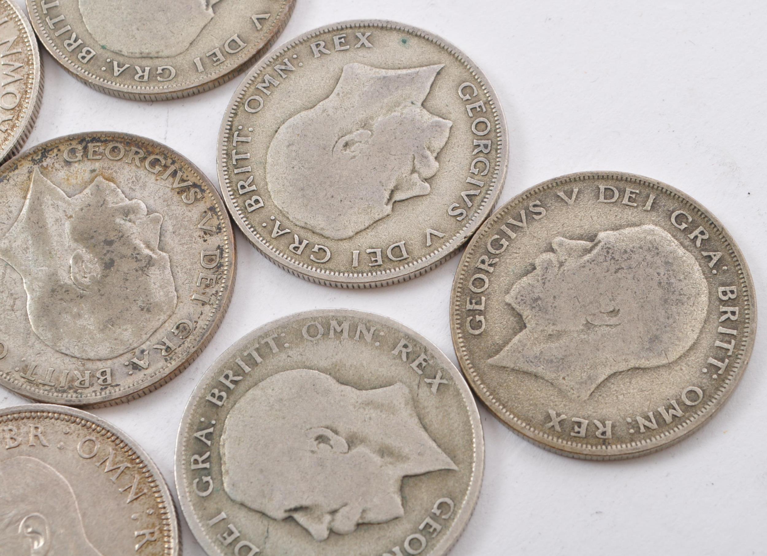 EIGHT EARLY 20TH CENTURY SILVER HALF CROWN COINS - Image 5 of 6