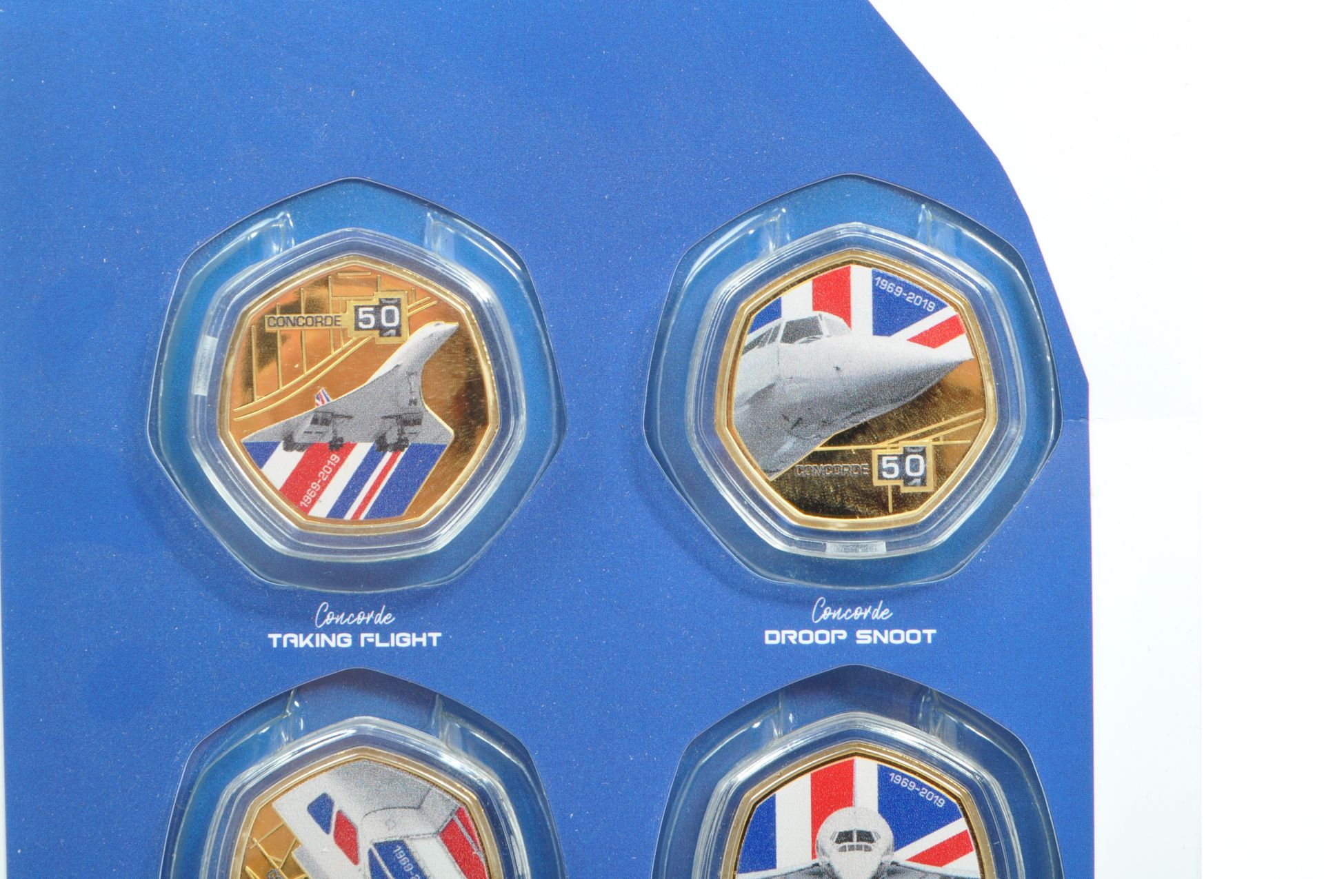 CONCORDE 50TH ANNIVERSARY GOLD EDITION SET OF COINS - Bild 2 aus 6