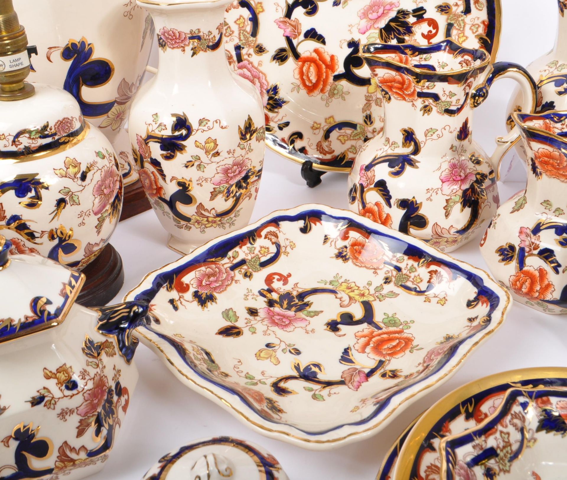 MASON'S - COLLECTION OF MANDALAY PATTERN PORCELAIN ITEMS - Image 2 of 8