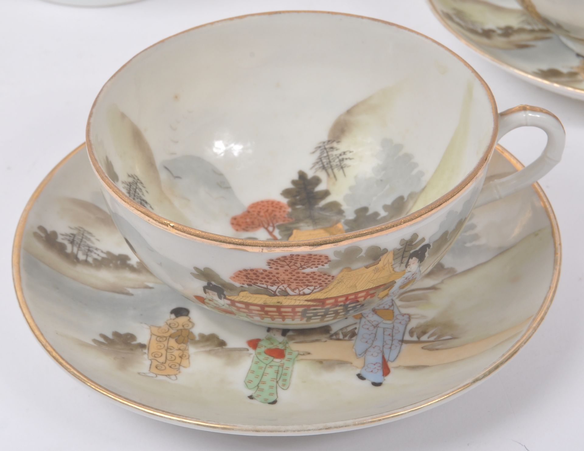 20TH CENTURY PORCELAIN JAPANESE TEA SERVICE - Image 3 of 8