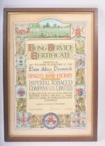 LONG SERVICE CERTIFICATE - IMPERIAL TOBACCO COMPANY