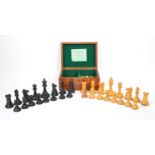 J. JAQUES & SON - EARLY 20TH CENTURY CHESS SET