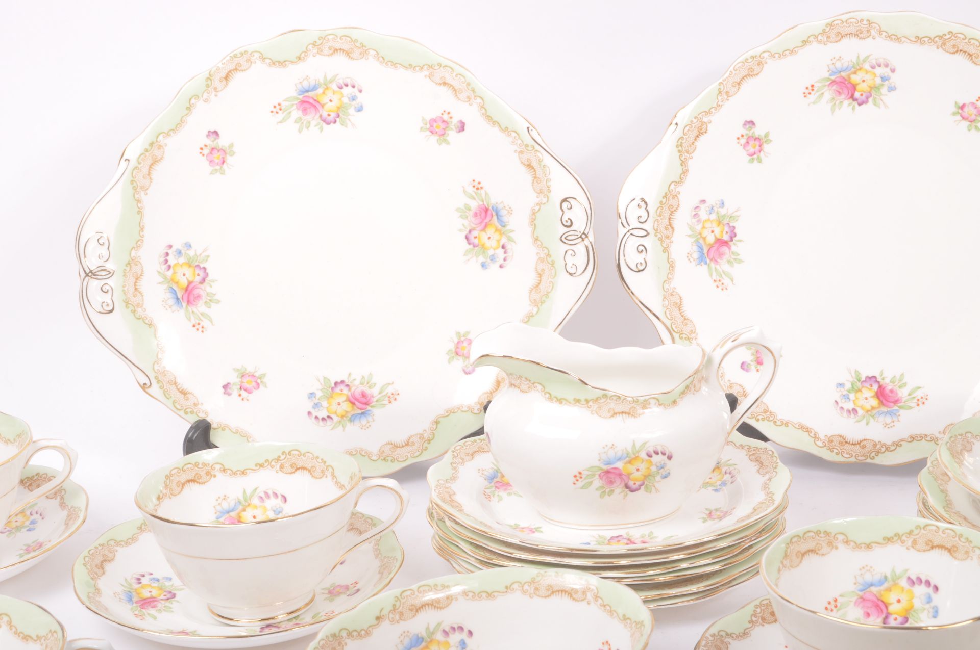 ROYAL ALBERT - EARLY 20TH CENTURY PORCELAIN TEA SERVICE - Bild 4 aus 8