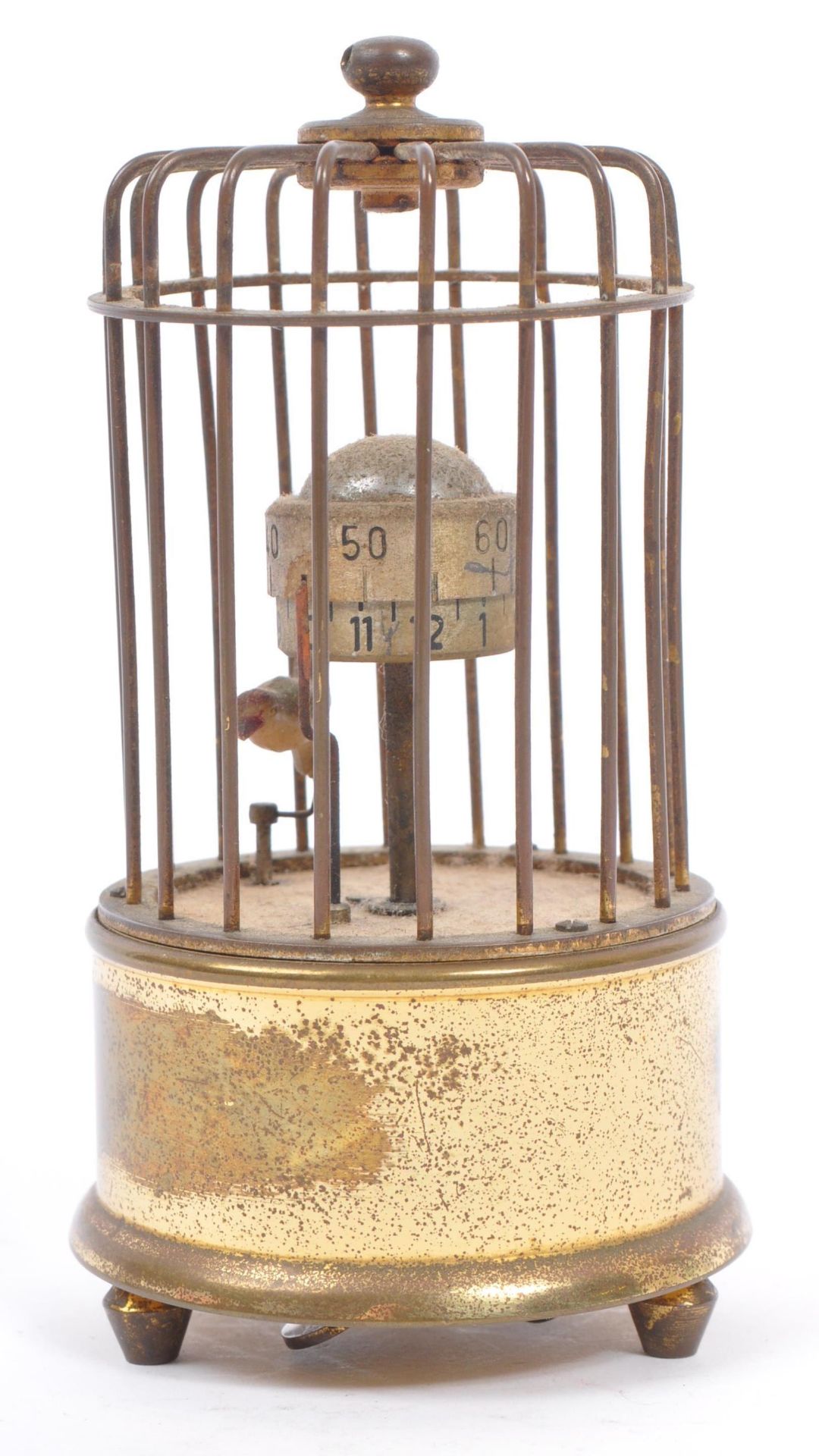 1950S MID CENTURY GERMAN KAISER ORBITAL BIRD CAGE CLOCK - Bild 2 aus 6