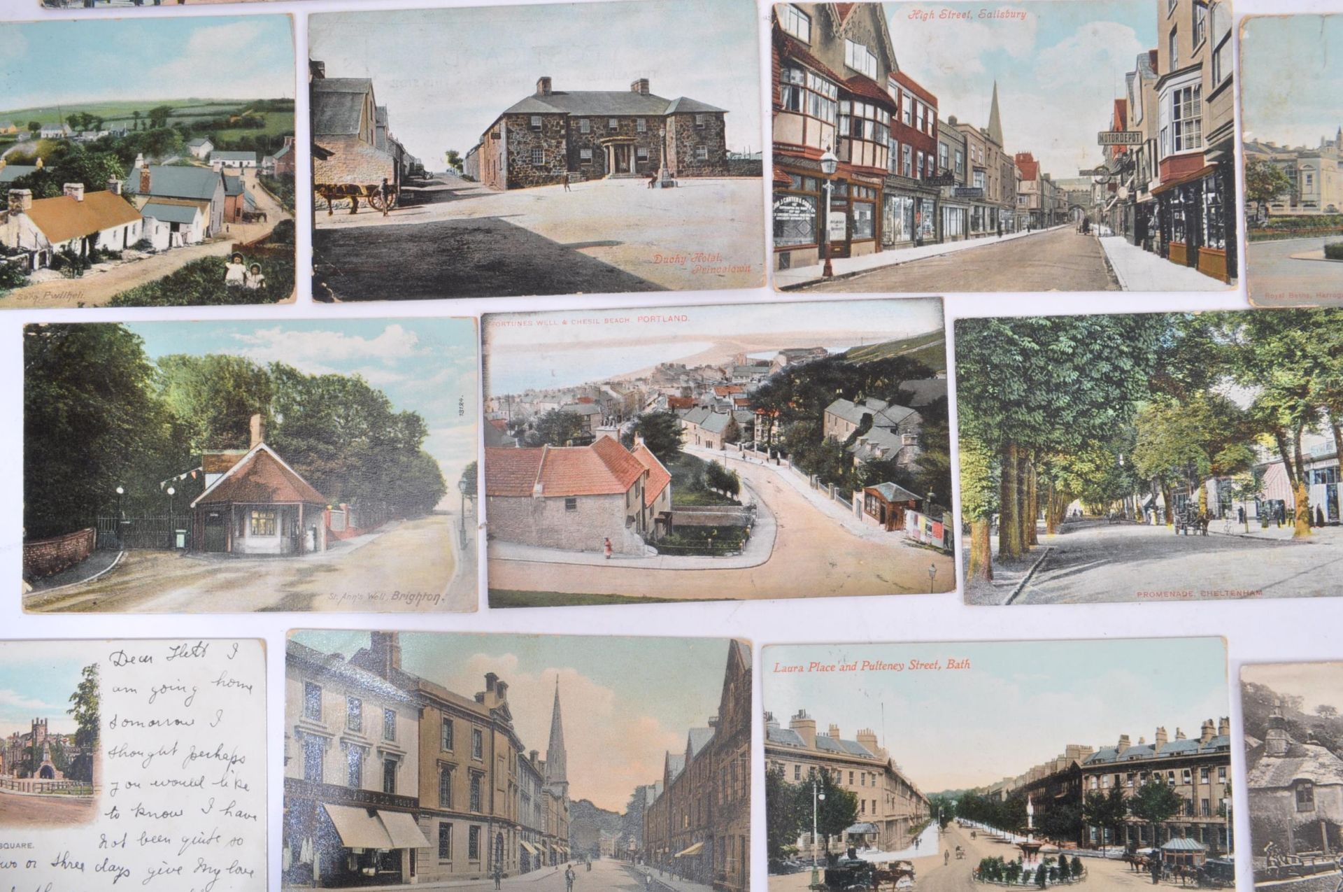 EXTENSIVE UNSORTED EDWARDIAN TOPOGRAPHICAL POSTCARDS - Image 13 of 23
