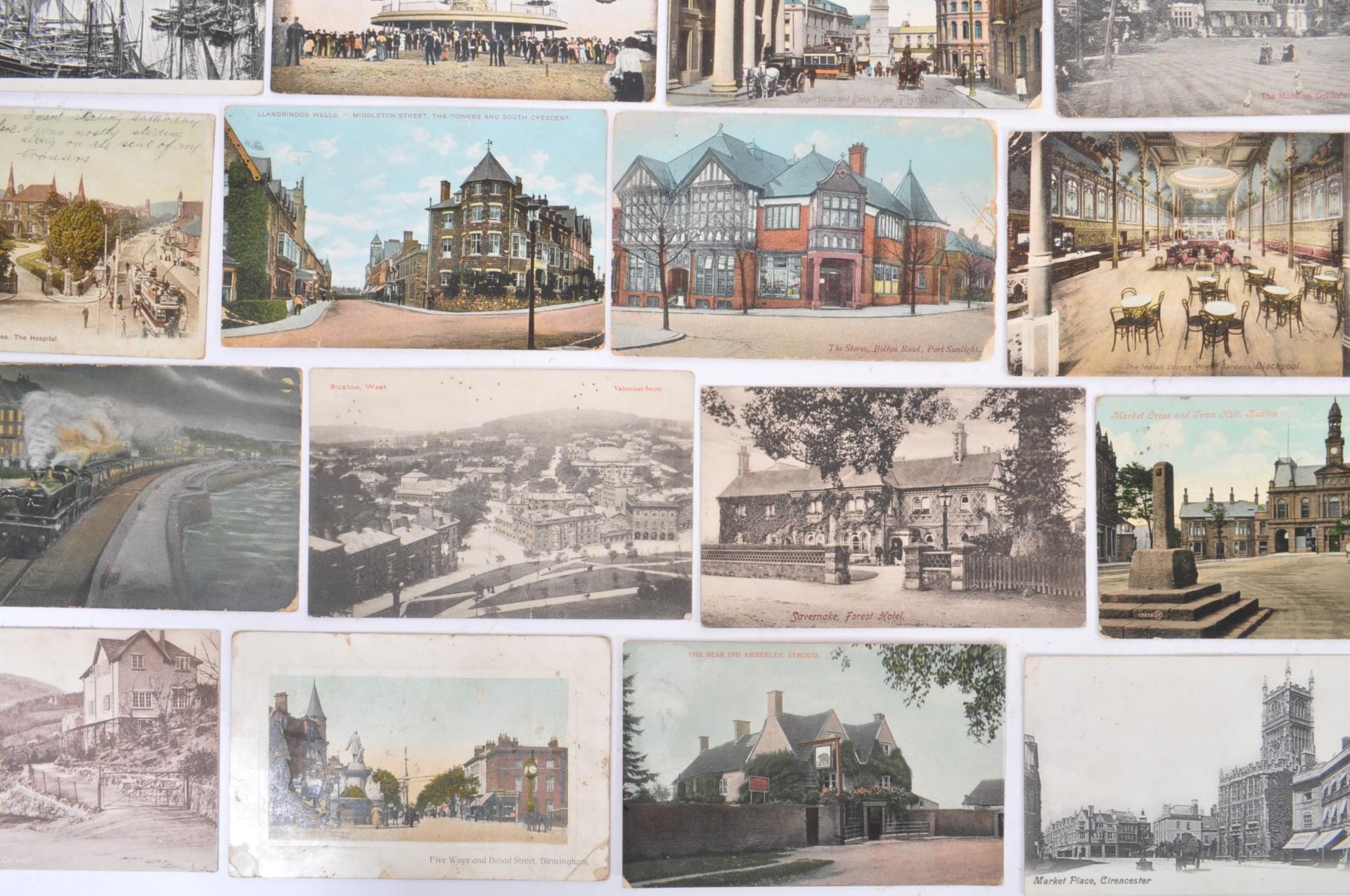 EXTENSIVE UNSORTED EDWARDIAN TOPOGRAPHICAL POSTCARDS - Bild 18 aus 23