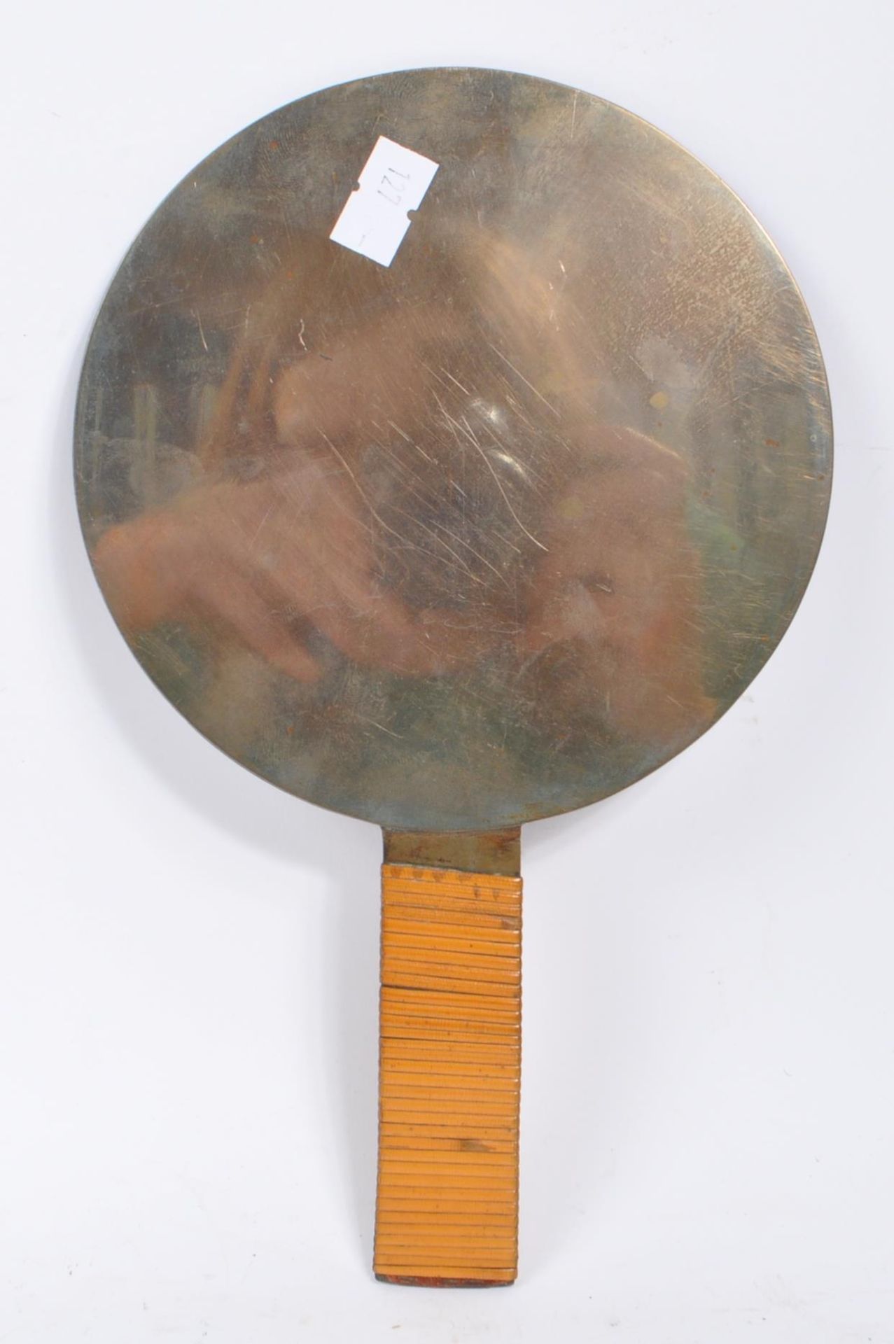 1920S JAPANESE KAGAMI HANDHELD BRONZE MIRROR - Image 5 of 5