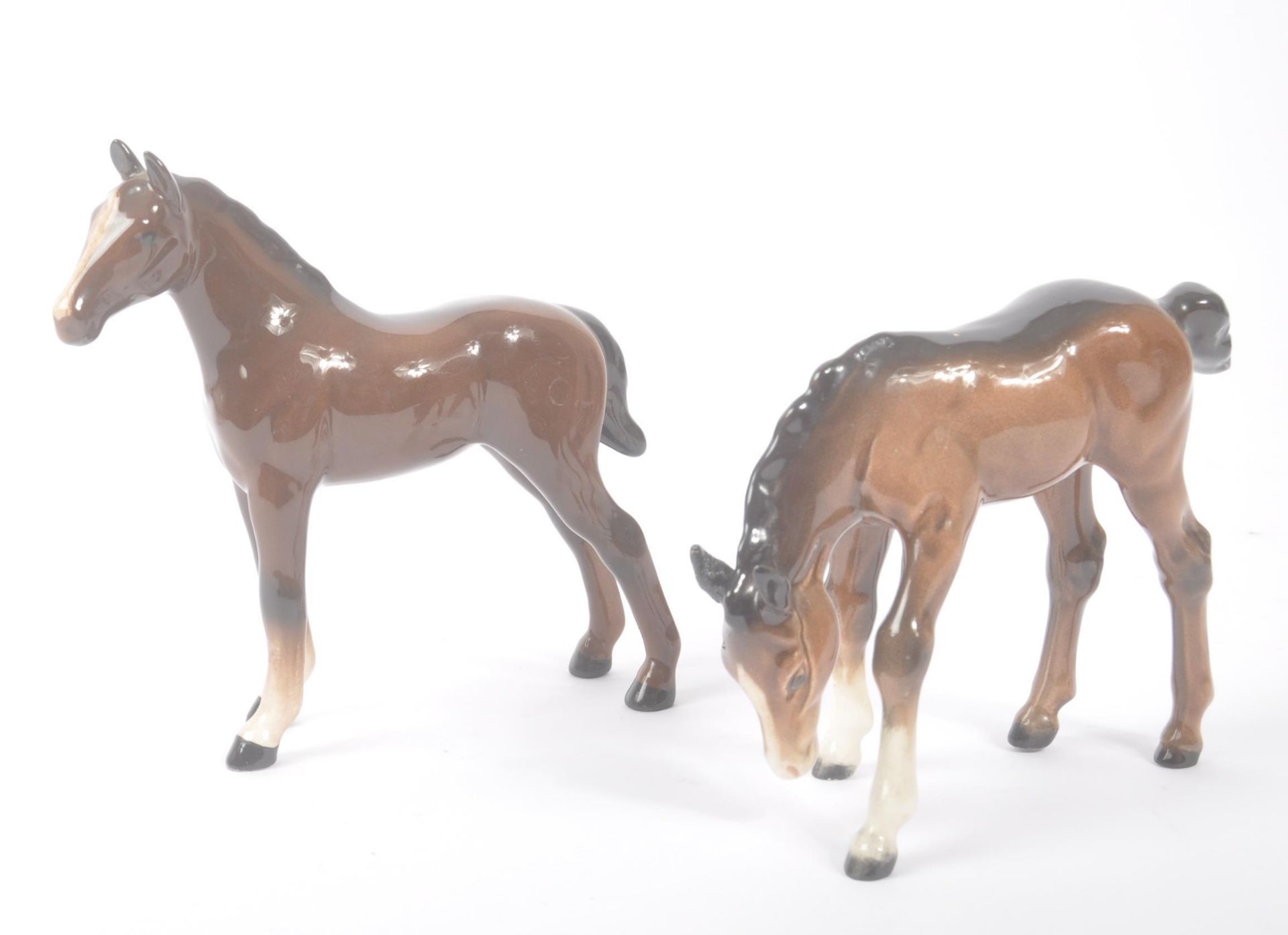 JOHN BESWICK - COLLECTION OF FOUR PORCELAIN HORSES - Image 4 of 4