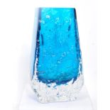 WHITEFRIARS - RETRO STUDIO ART GLASS COFFIN VASE