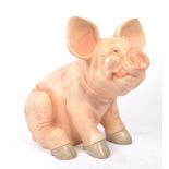 LATE 20TH CENTURY DECORATIVE INTERIOR PIG ORNAMENT