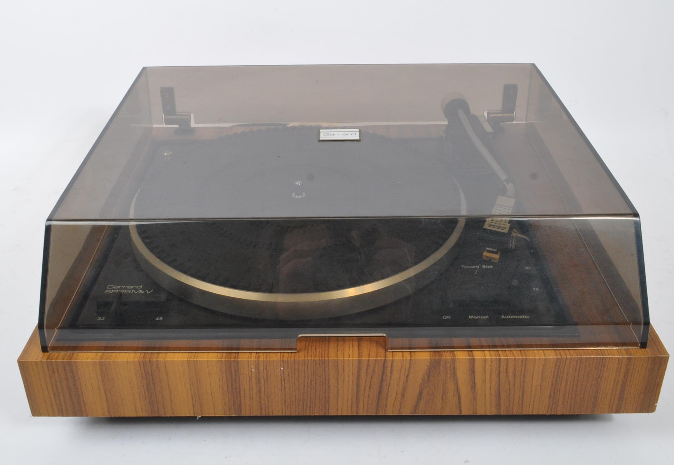 1960S GARRARD SP25 MK V RECORD TURNTABLE TEAK VENEERED - Image 2 of 8