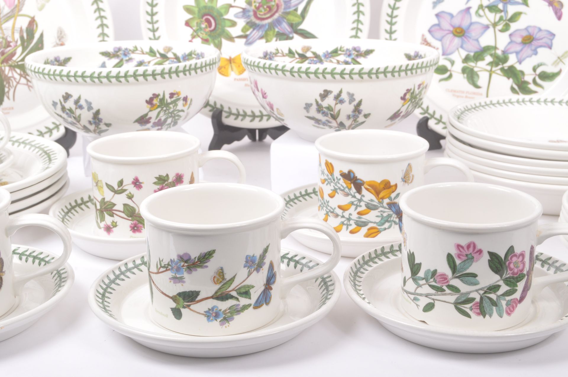 COLLECTION OF PORTMEIRION BOTANIC GARDEN DINNER / TEA SERVICE - Bild 3 aus 10