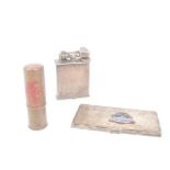 TWO LIGHTERS - PARKER BEACON - THE PARK - AND STAMP CASE