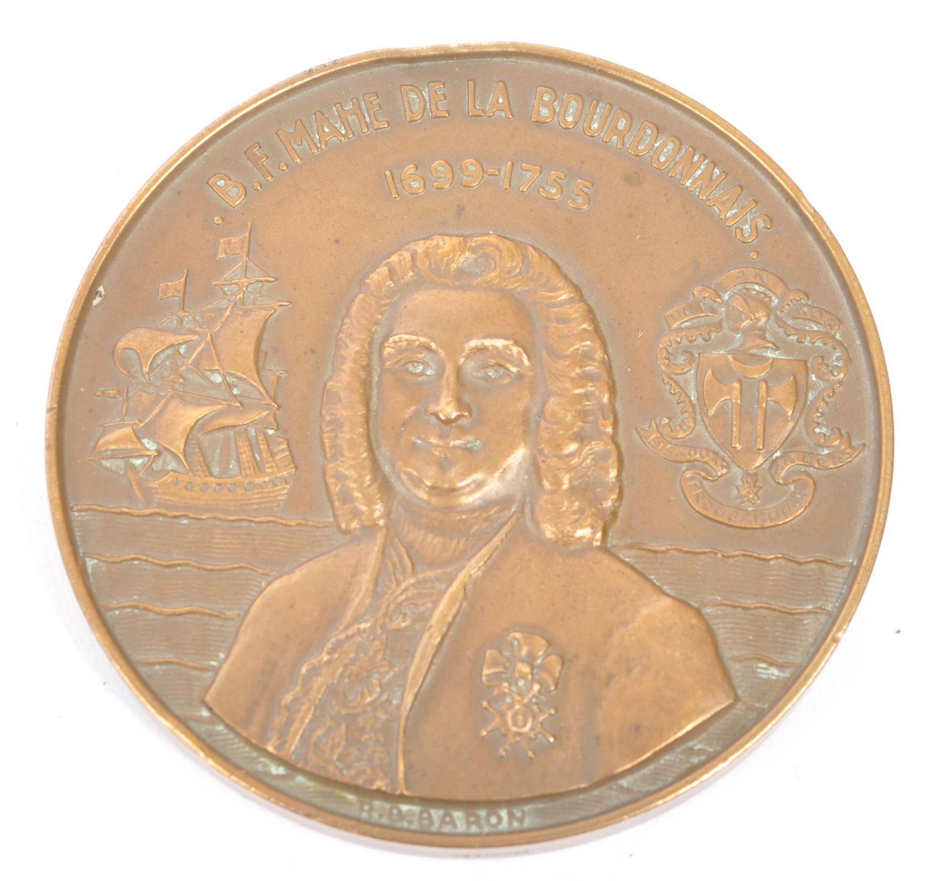 19TH CENTURY SIR JOHN POPE HENNESSY BRONZE MEDAL - Image 6 of 6