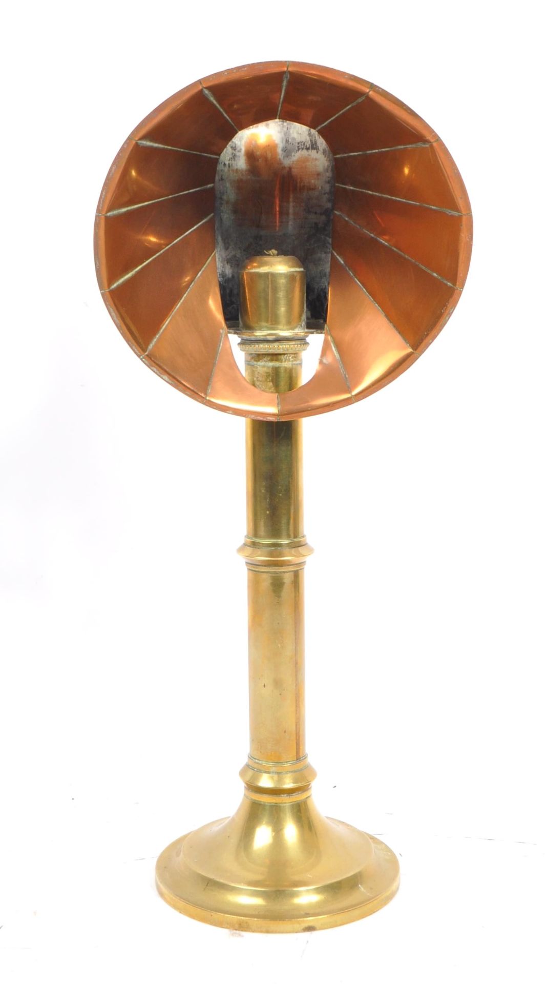VICTORIAN 19TH CENTURY COPPER & BRASS STUDENT LAMPS