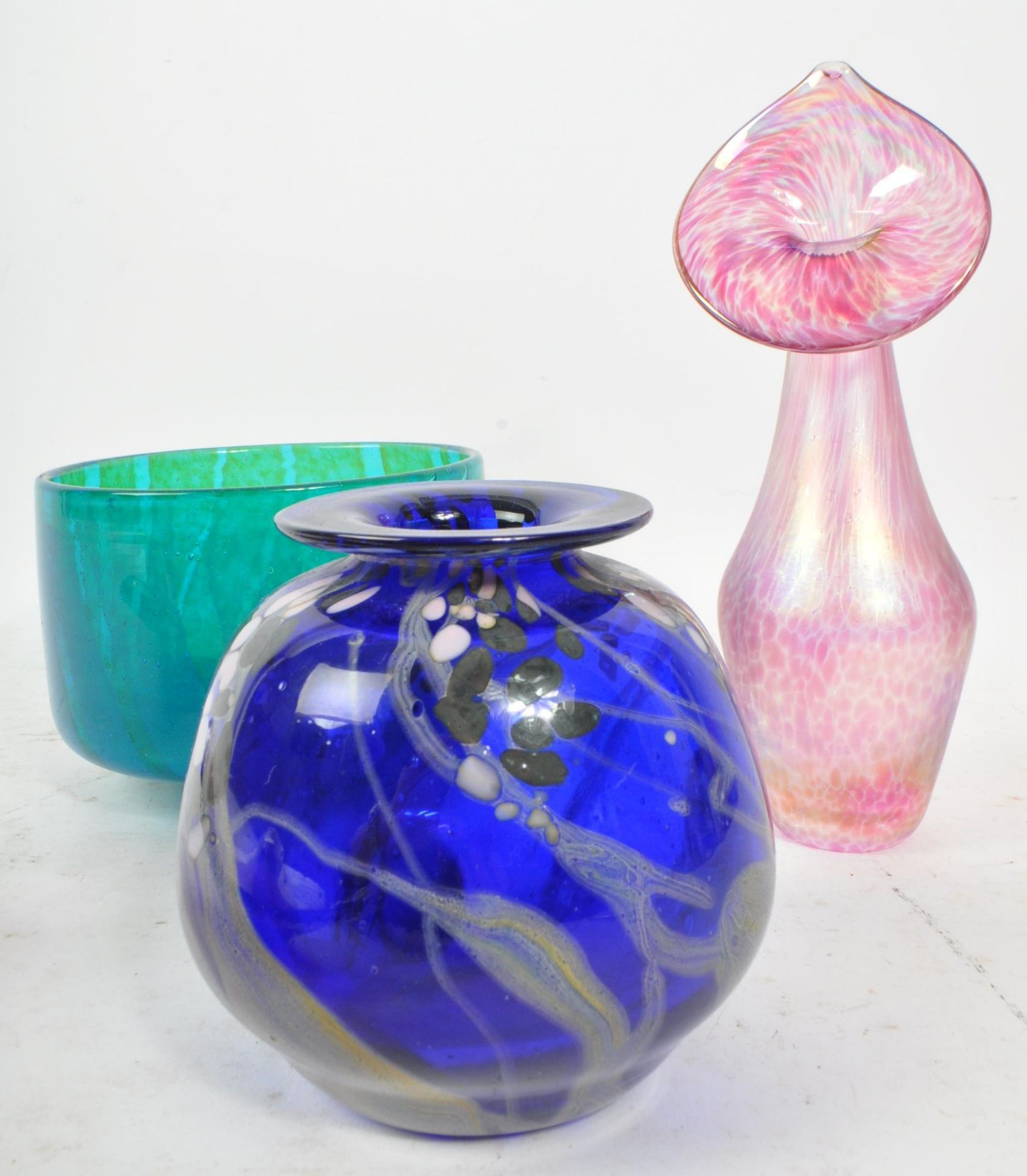 COLLECTION OF MID 20TH CENTURY STUDIO GLASS - Image 2 of 6