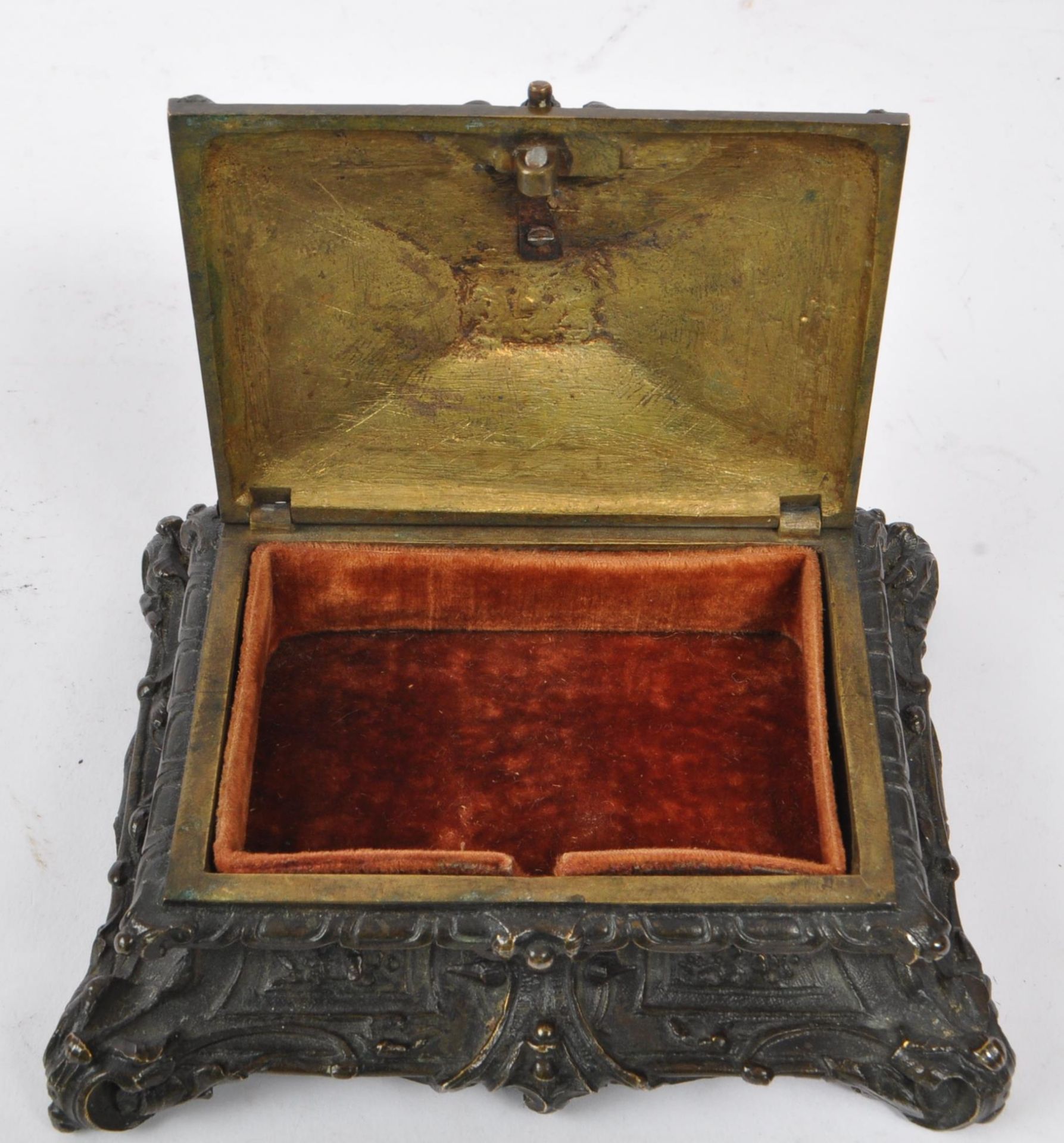 20TH CENTURY FRENCH BRONZE MATCH BOX - Image 6 of 6