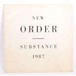 1987 NEW ORDER SUBSTANCE DOUBLE RECORD VINYL SET