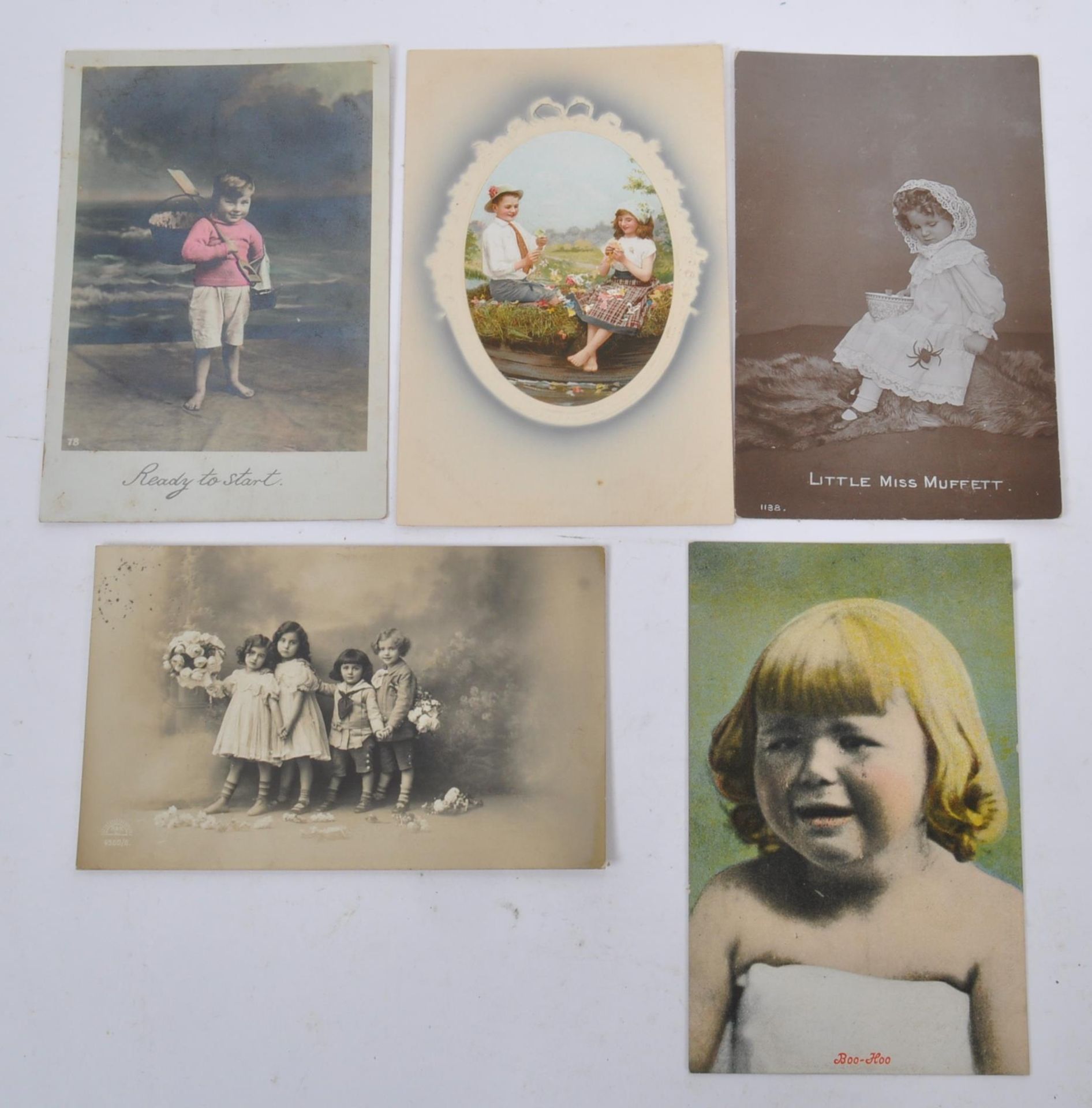 COLLECTION OF EARLY 20TH CENTURY POSTCARDS FT CHILDREN - Bild 12 aus 13