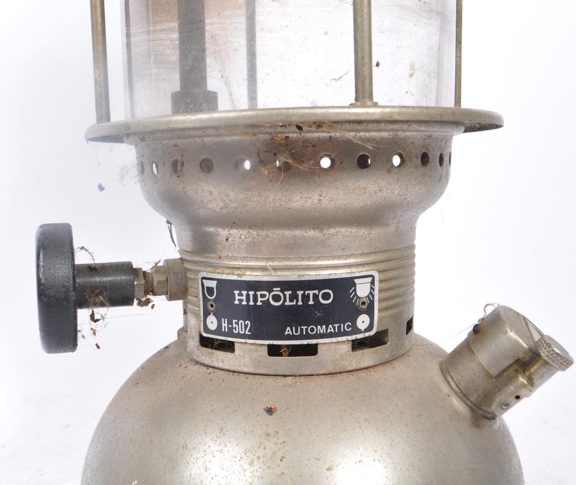 HIPOLITO - 20TH CENTURY H-502 AUTOMATIC PARAFFIN LAMP - Image 2 of 8